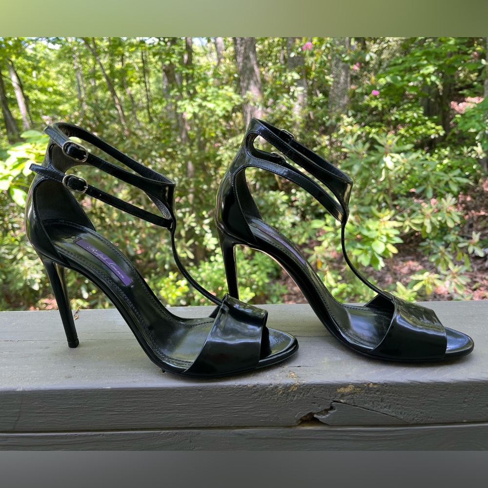 Ralph Lauren Black Stiletto Heels